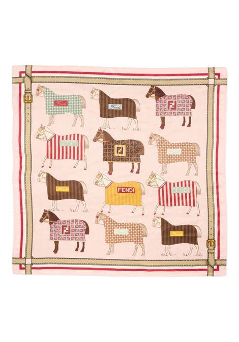 Foulard Fendi Kids FENDI KIDS | ACCESSORI | JFQ044AWF8F1VHK